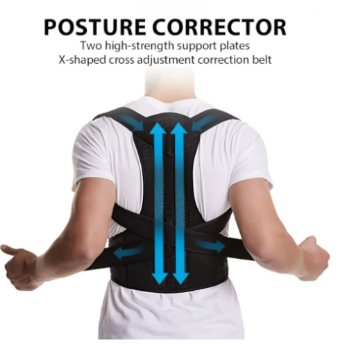 Adjustable Posture Corrector Back Brace Support - Image 2