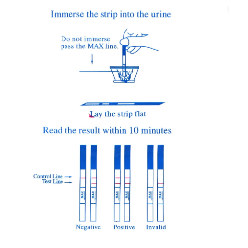 10pcs LH Ovulation Test Strips - Image 6