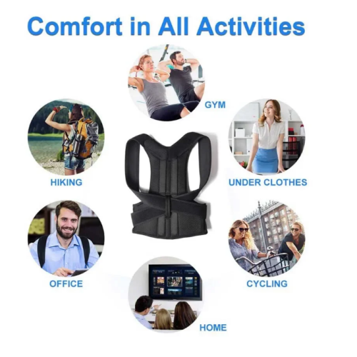 Adjustable Posture Corrector Back Brace Support - Image 5