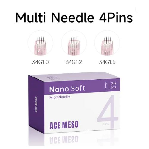 Meso Nano Needles for Skin 4 pins - Image 2