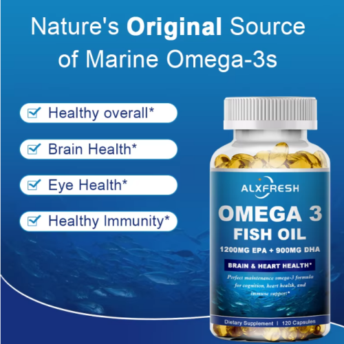 Alxfresh Wild Caught Omega 3 Fish Oil - Image 3