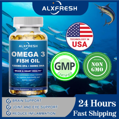 Alxfresh Wild Caught Omega 3 Fish Oil - Image 4