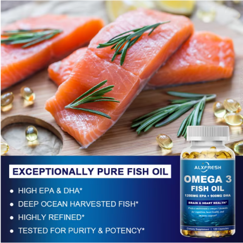 Alxfresh Wild Caught Omega 3 Fish Oil - Image 5