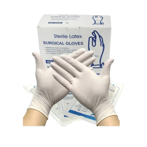 Latex Medical Surgical Sterile Powdered Gloves