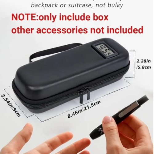 Waterproof Insulin Cooler Travel Case with Thermometer - Image 6