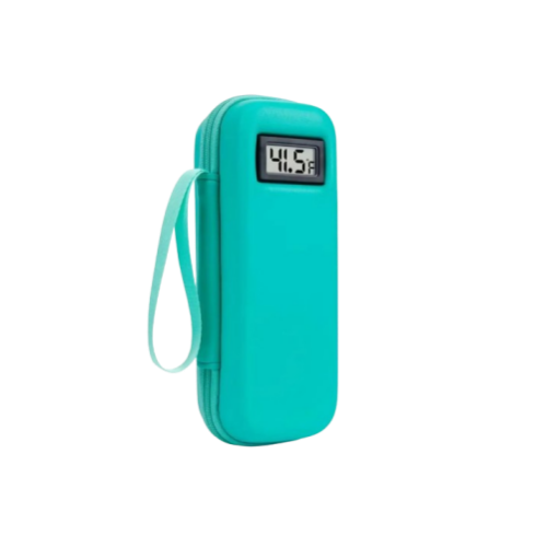 Waterproof Insulin Cooler Travel Case with Thermometer